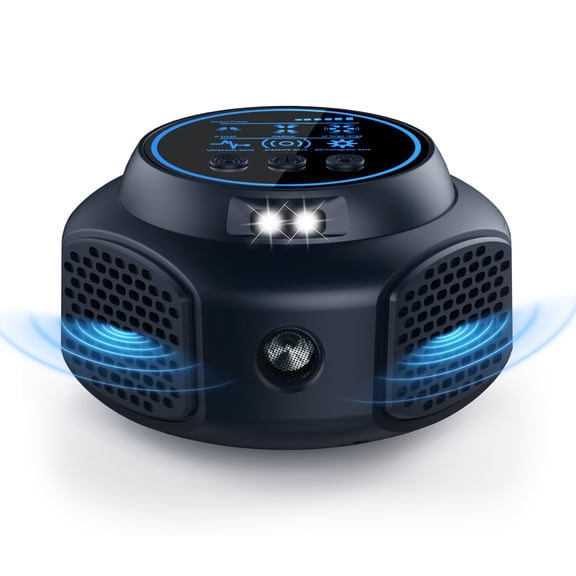 Ultrasonic Pest Repellent Plug Indoor Mouse Traps for Home, Mouse Repellent Ultrasonic Device, Rodent Repeller Ultrasonic Plug in Pest Control for Rat Mice Roach Spider Ant Bug Squirrel Black 1 Pack