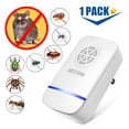 thumbnail image 1 of Ultrasonic Pest Repeller 1 Pack, Ultrasonic Pest Repellent, Indoor Pest Control Electronic Plug in, Insect Repellent for Home, Office, Kitchen, Warehouse, Hotel, 1 of 8