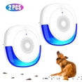 thumbnail image 1 of Ultrasonic Pest Repeller, 2 Packs Pest Repellent Electronic Plug, Ultrasonic Pest Control Mosquito Repellent Indoor for Home, Office, Repel Bugs for Roaches Spiders Flies Mosquitoes bat Fleas Rodents, 1 of 8