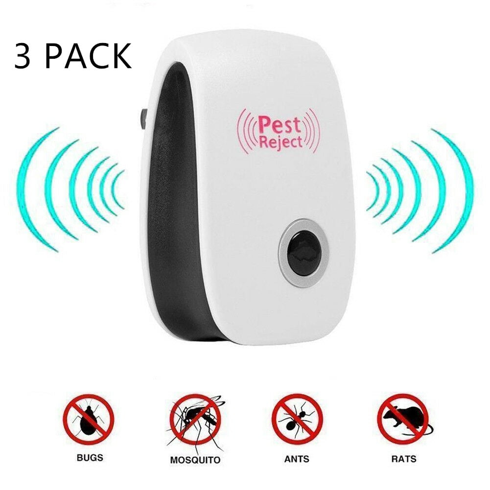 Ultrasonic Pest Repeller(3 Pack),Electronic Plug in Mouse and Rat