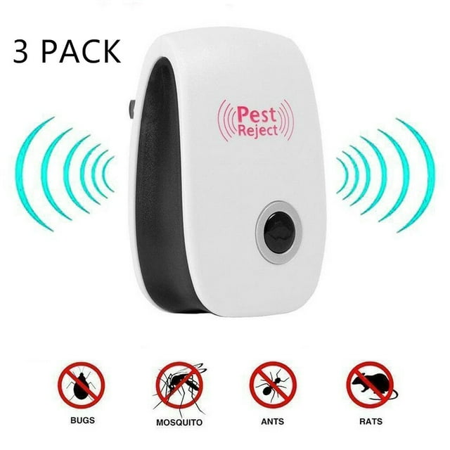 Ultrasonic Pest Repeller(3 Pack),Electronic Plug in Mouse and Rat