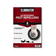 Ultrasonic Pest Repeller 4-Pack   Indoor Electronic Insect & Rodent Control for Home, Kitchen, Office