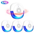 thumbnail image 1 of Ultrasonic Pest Repeller, 4 Packs Pest Repellent Electronic Plug, Ultrasonic Pest Control Mosquito Repellent Indoor for Home, Office, Repel Bugs for Roaches Spiders Flies Mosquitoes bat Fleas Rodents, 1 of 8