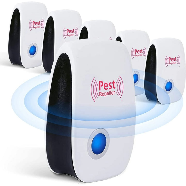 Ultrasonic Pest Repeller - 6 Pack Electronic Pest Repellent Plug-in Indoor Pest  Control
