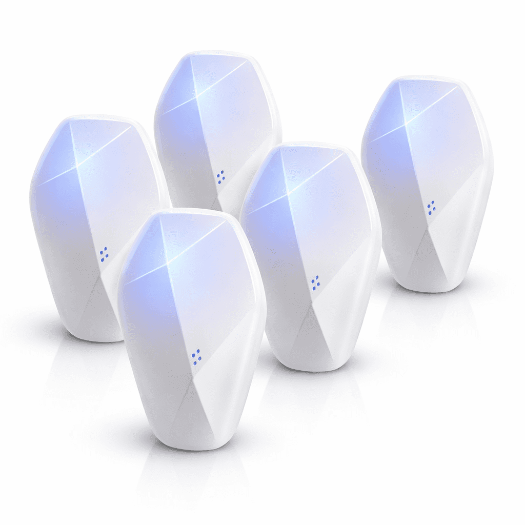 Ultrasonic Pest Repeller 6 Pack, Repellent Plug in Indoor for Roach Spider Ants Insect Rodents, Mouse Control Home, Kitchen, Warehouse, Hotel
