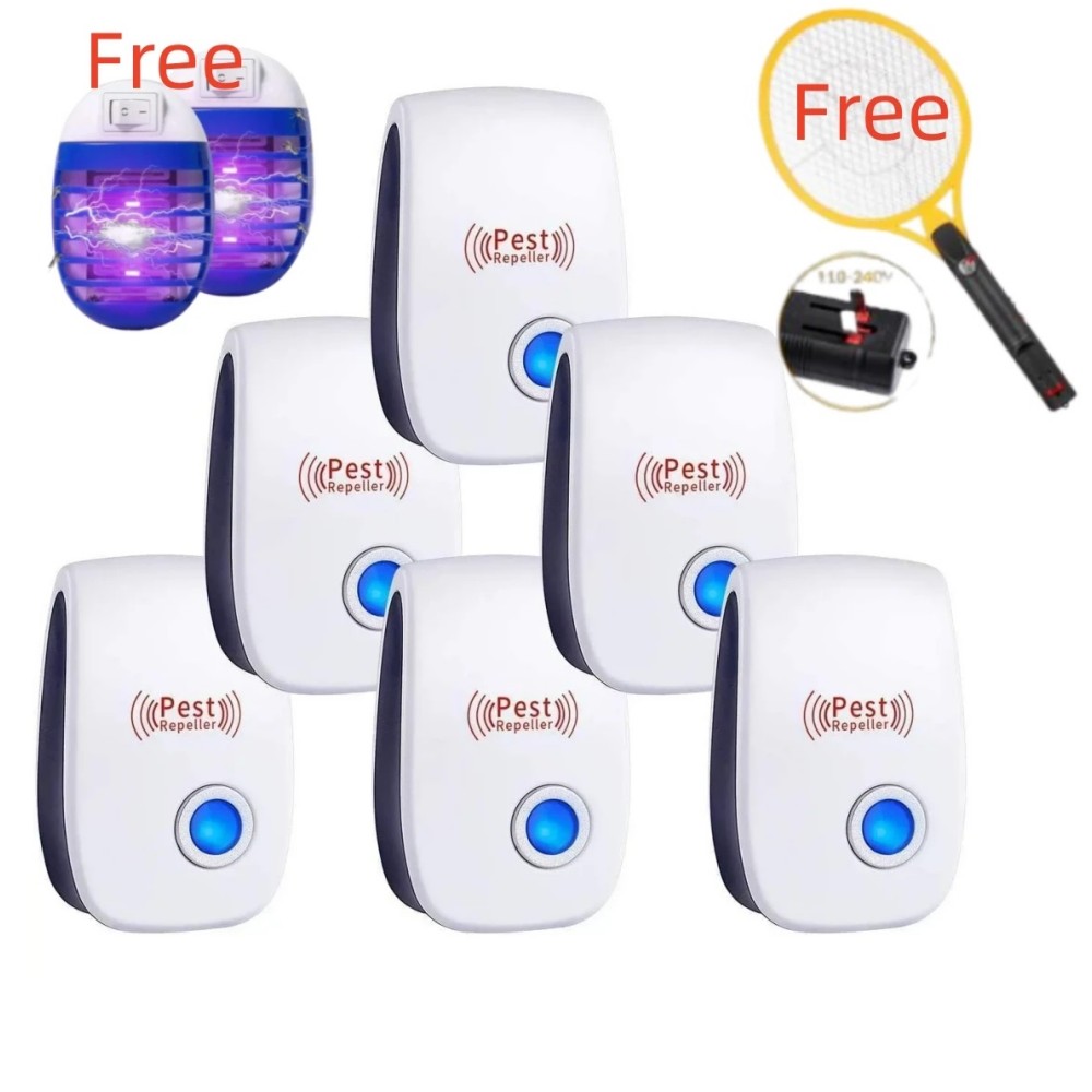 Ultrasonic Pest Repeller, 30 Packs Electronic Plug in Indoor Sonic