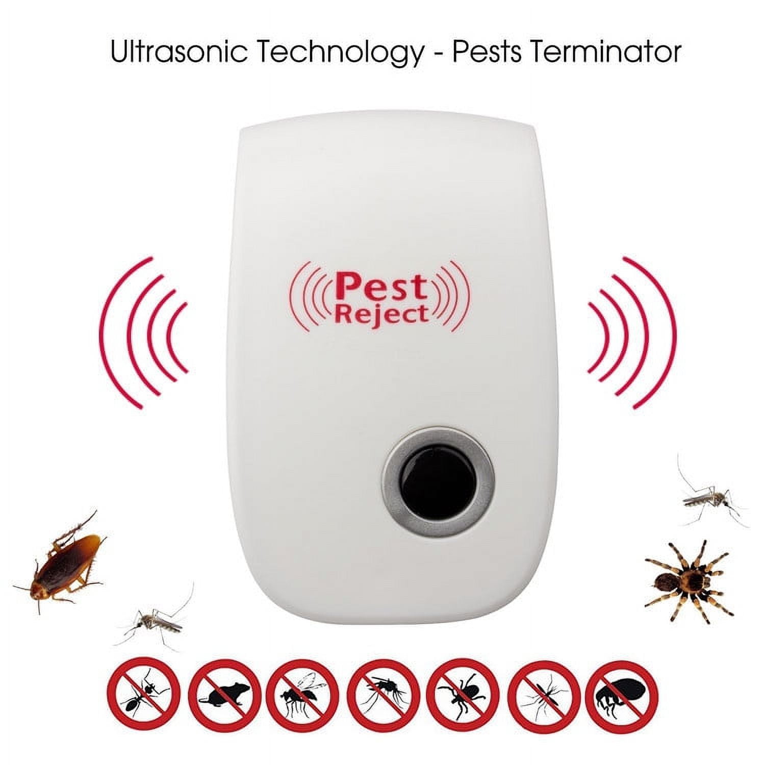 Ultrasonic Pest Repeller Electronic Pest Control Plugin Repellent for Mosquitoes, Mice, Ants