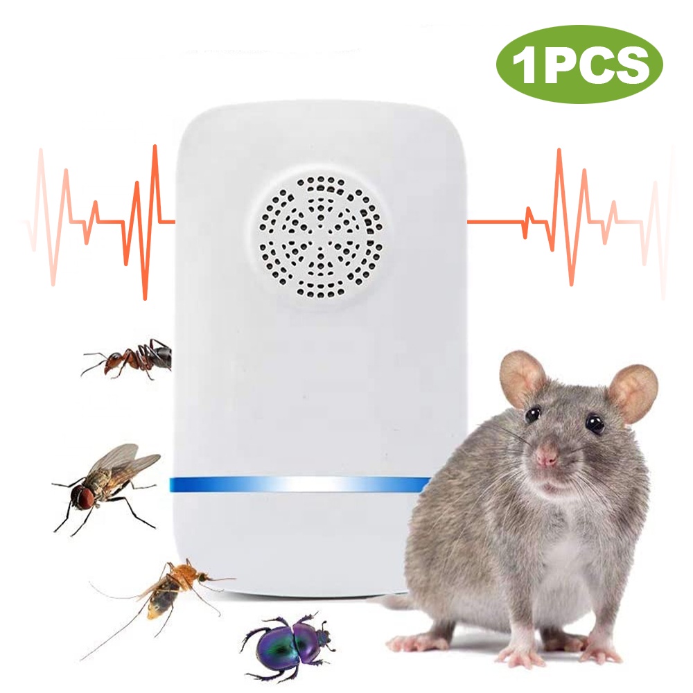 Ultrasonic Pest Repeller, Electronic Pest Repellent Plug in Indoor for ...