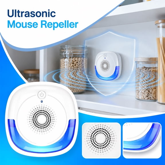Ultrasonic Pest Repeller Electronic Plug in Pest Control Indoor for Mosquito, Roach, Mice, Rat, Spider, Ant, Rodent (1pc)