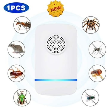 Ultrasonic Pest Repeller, Electronic Repellent Plug in Indoor Control for Insect, Roach, Mice, Spider, Ant, Bug, Mosquito House, Garage, Warehouse, Office, Hotel