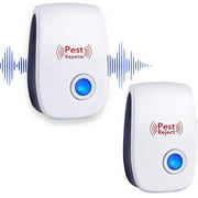 Ultrasonic Pest Repeller,Electronic Pest Repeller Plug in Pest Control Spider Repellent,2 Pack Ultrasonic Insect Repellent Indoor Pest Control for Insect, Mosquitos, Flies, Roaches, Rats, Spiders