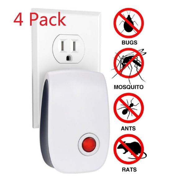 Ultrasonic Pest Repeller Humane Mice Control Newest Electronic Insect Repellent Easiest Way to Reject Rodent Bed Bug Mosquito Rat Home Animal