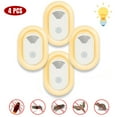 thumbnail image 1 of Ultrasonic Pest Repeller, Indoor Pest Control Electronic Plug in,with LED Night 4 PCS, 1 of 9