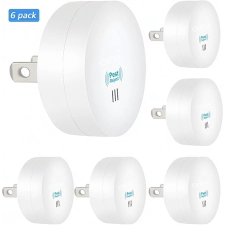Ultrasonic Pest Repeller , Indoor Plug-in Repellent - Get Rid of - Mice, Rats, Ants, Spiders, Roaches
