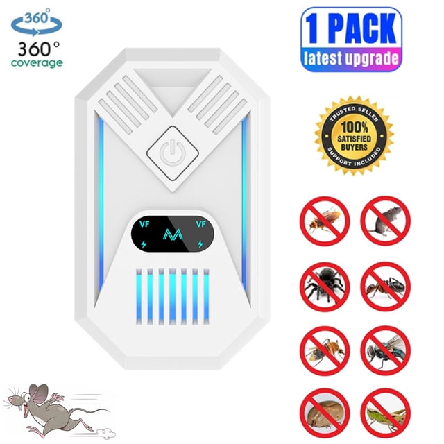 Ultrasonic Pest Repeller Indoor, Powerful Electronic Pest Control Plug ...