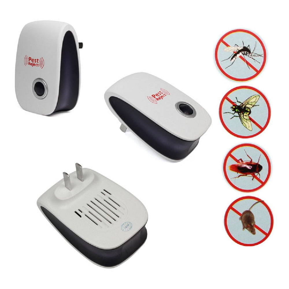 Ultrasonic Pest Repeller, Indoor Pest Repellent 8 Packs,Electronic Plug ...