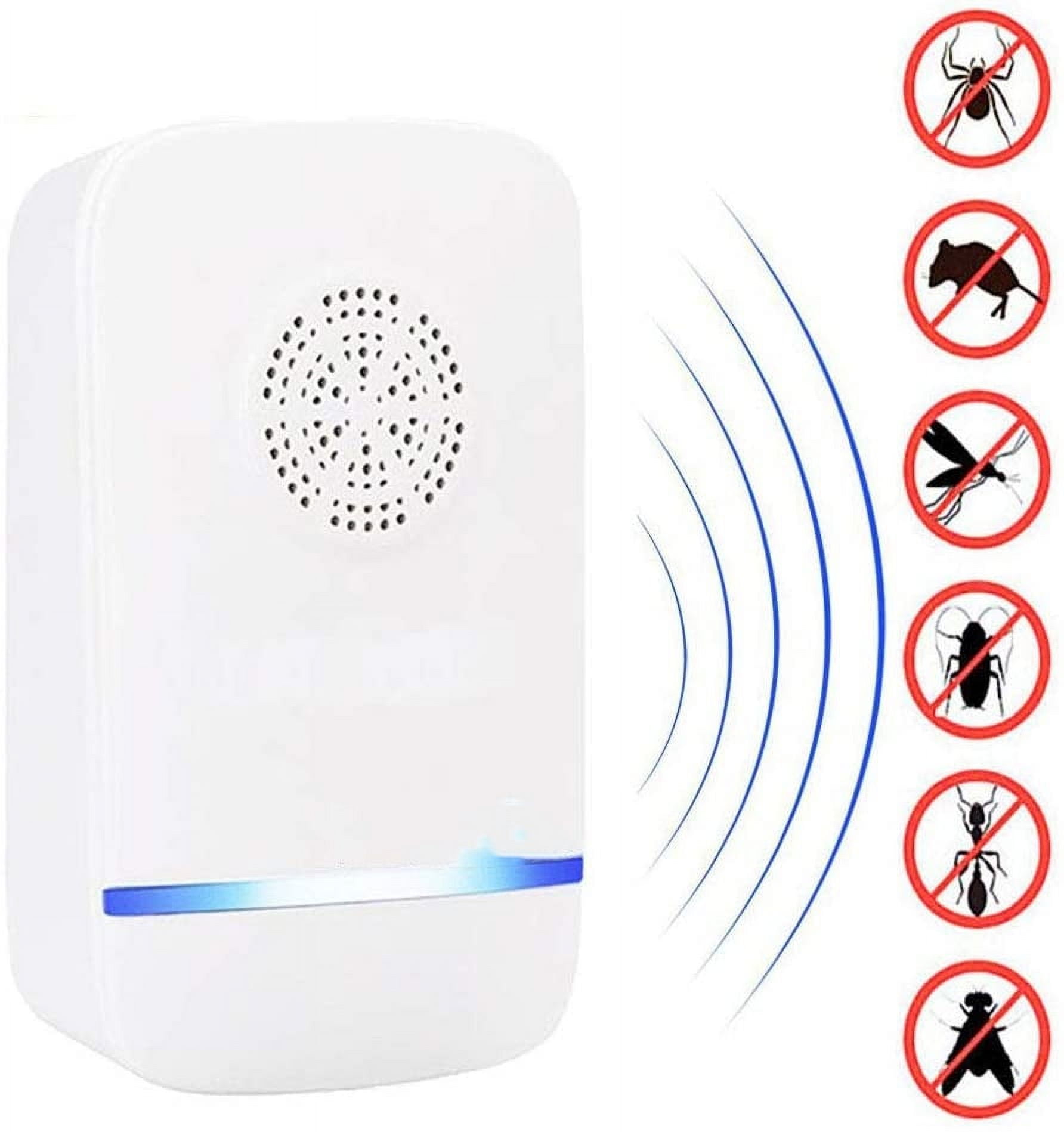 Ultrasonic Pest Repeller, Insect Control, Spider Repellent, Plug in Indoor Mouse Deterrent, Anti
