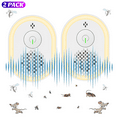 thumbnail image 1 of Ultrasonic Pest Repeller,Mosquito Repellent Plug in for Insects, Indoor Electronic Fly Repellent Mouse Bug Repellent Pest Control for Spider, Mice, Ant, Spider, Rodent, Roach, 1 of 8