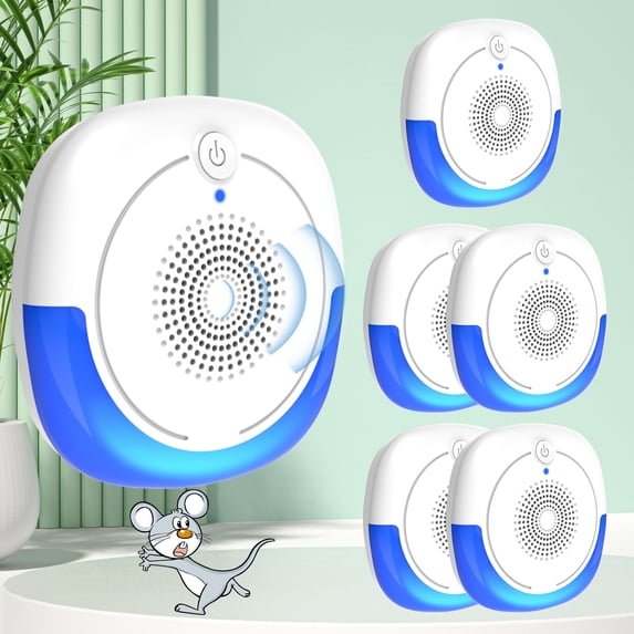 Metaxas Ultrasonic Pest Repeller plug in indoor sonic rodent repellent for house attic garage basement