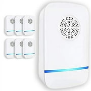 Ultrasonic Pest Repeller Pest Repellent Ultrasonic Plug in Electronic Pest Repeller Pest Reject for Insect Roach Mice Spider Ant Bug Mosquito Repellent for House Garage Warehouse Office (6 Pack)