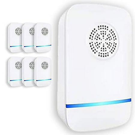 Ultrasonic Pest Repeller Pest Repellent Ultrasonic Plug in Electronic Pest Repeller Pest Reject for Insect Roach Mice Spider Ant Bug Mosquito Repellent for House Garage Warehouse Office (6 Pack)