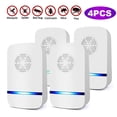 thumbnail image 1 of Ultrasonic Pest Repeller Plug in for Indoor Use, 4 Pack Highly Effective Electronic Mouse Repelent Plug in Pest Control for Mice, Roaches, Rats, Bugs, Fleas, Mosquitoes, Rodent, Cockroaches, 1 of 7