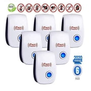 Ultrasonic Pest Repeller Plug in New 2019 Pest Repellent, Power Saving, Home Indoor and Outdoor Use, Pest Reject 2Pack Rat Repellent, Mice Repellent, Mosquitos, Roachs, Spiders, Bed Bugs, Fleas