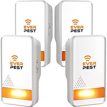 Ultrasonic Pest Repeller Plug in - Electronic Insect Control -4 Pack Flea Mosquito Mouse Moth Roach Squirrel Scorpion Rat Misquote…