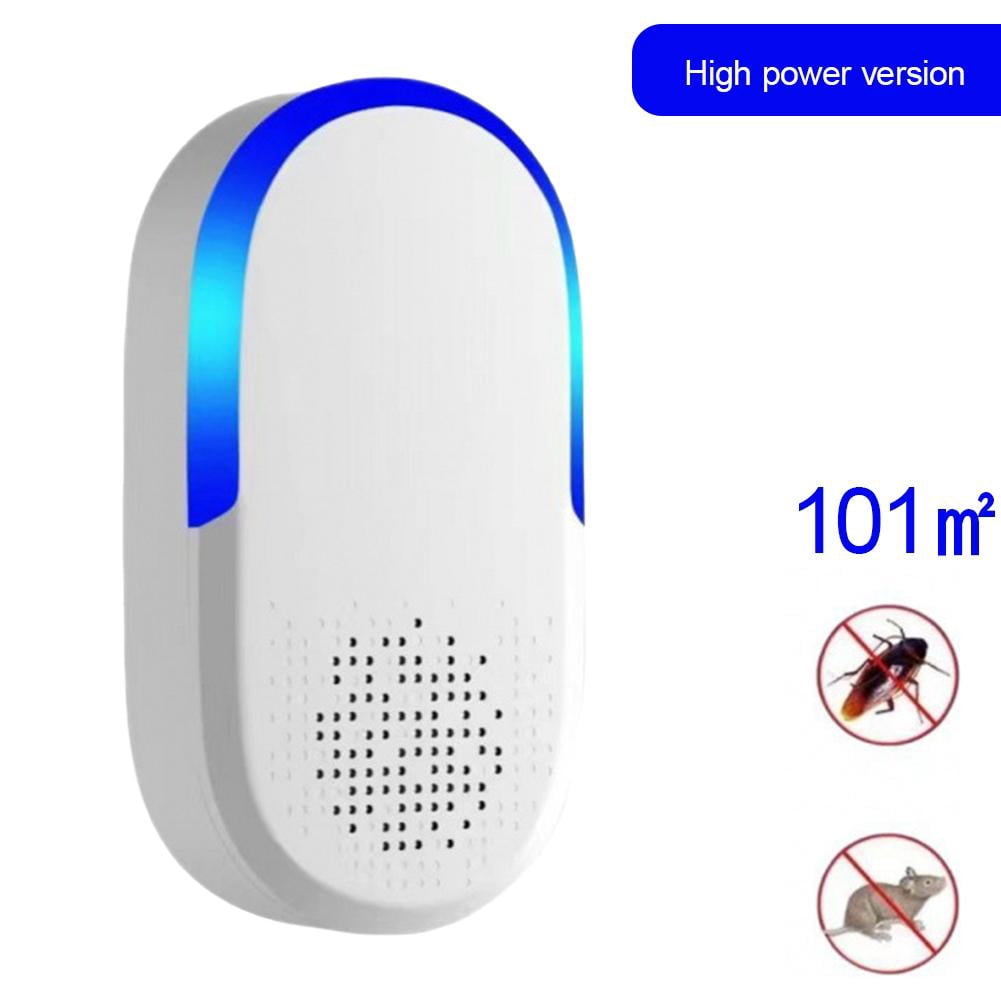Ultrasonic Pest Repeller, Rechargable Electronic Mouse Repellent for Home Spiders, For Mice, Rats, Effective Rodent