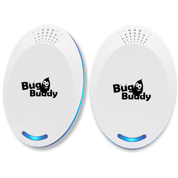 Ultrasonic Pest Repeller - Repel Rodents, Bed Bugs, Cockroaches, Ants, Mosquitos, Flies, Spiders, Squirrels, Bats - Safe for Humans & Pets, Includes 2 Repellers