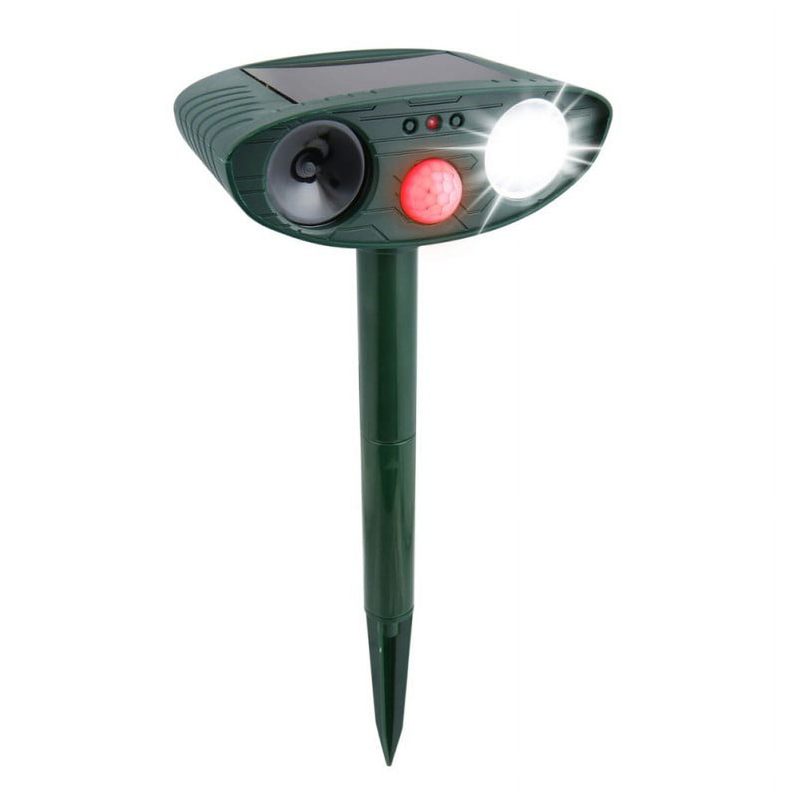 Ultrasonic Pest Repeller, Solar Powered Waterproof Outdoor Animal