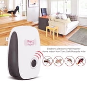 Ultrasonic Pest Resister, Electronic & Ultrasound, Indoor Plug-In Repellent, Anti Mice, Insects, Bugs, Ants, Mosquitos, Rats, Roaches, Rodents