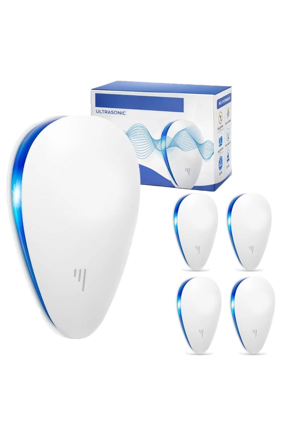 Ultrasonic Plug in Devices, Safe for Humans, Effective Home Protection Energy-Saving Devices for Indoor Use (5pcs)