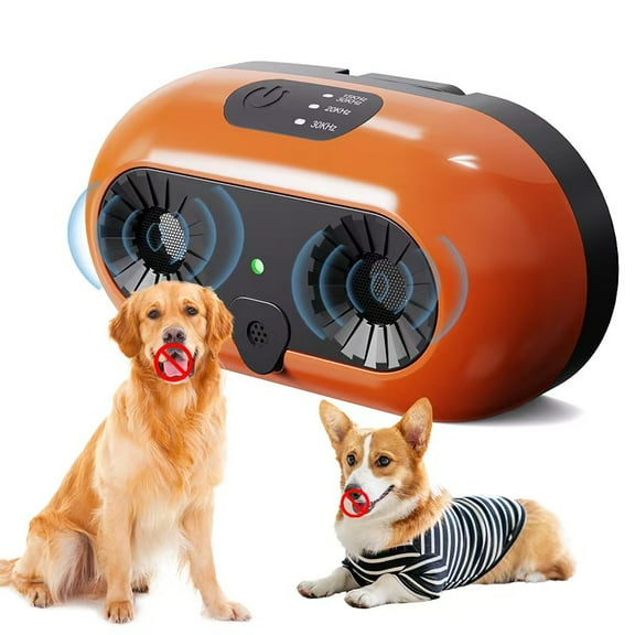 Ultrasonic Portable Dog Repeller Orange