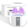 thumbnail image 1 of Ultrasonic Retainer Cleaner, 45kHz Deep Clean Machine for Dentures, Mouth Guards & Aligners, 3 Modes Timer, Compact & Easy Daily Cleaning, 1 of 7