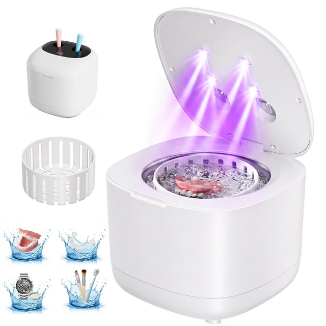 Ultrasonic Retainer Cleaner, 45kHz Dental Pod Ultrasonic Cleaner for ...