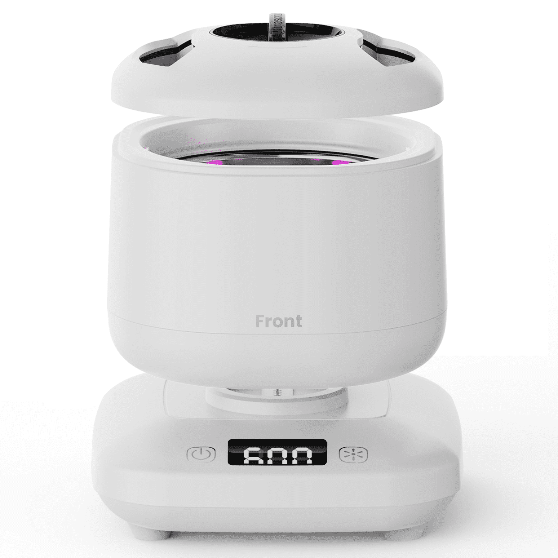 Walmart Black Friday Deals 2025 Ultrasonic Cleaner – 45kHz Ultrasonic Jewelry Cleaner for Dentures, Toothbrush Cleaner, Ring Cleaner, 4 Cleaning Modes, Low Noise, White