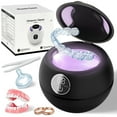 thumbnail image 1 of VANECL Ultrasonic Retainer Cleaner Machine for Dentures,42kHz Portable Denture Cleaner with 3 Modes ,200ml Digital Timer and 2 UVC for Denture,Aligner,Braces,Jewelry, 1 of 10