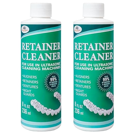 Ultrasonic Retainer Cleaner Solution Concentrate Ultrasonic Denture