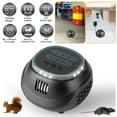 thumbnail image 1 of Ultrasonic Rodent Chaser Rat Repellent Pest Driver Mouse Control Squirrel Repeller with 4 Modes 4-65KHz Strobe Light 4 Timer 1292sq.ft. Coverage for Rodent Mouse Rats Squirrels Bats GPCT5491, 1 of 13