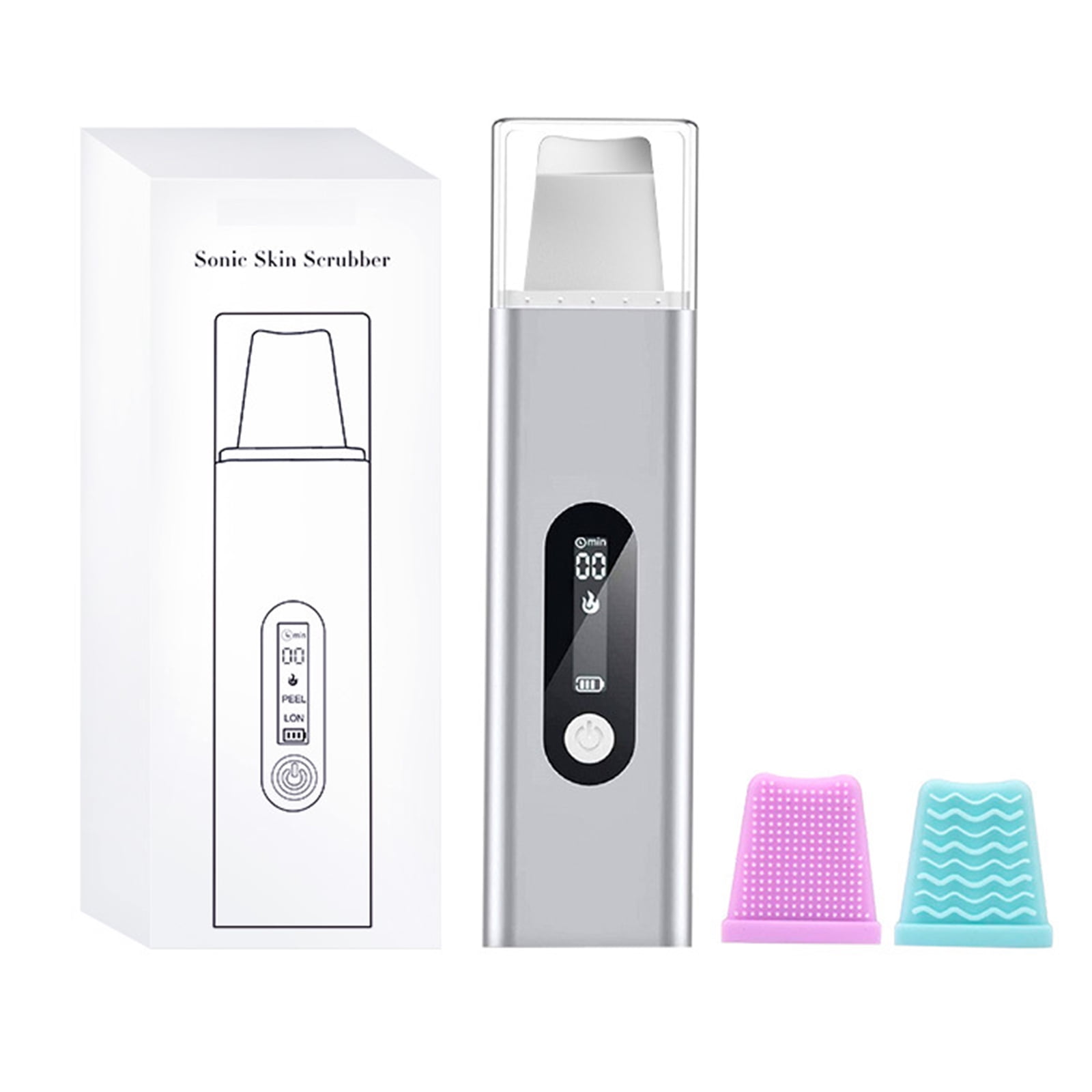 Ultrasonic Shovel Facial Skin Scrubber Skin Spatula Pore Cleanser ...