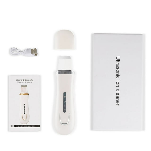 Ultrasonic Skin Scrubber Rechargeable Deep Face Cleaning Skin Care