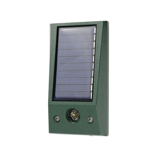 Ultrasonic Solar Cat Dog Repellent Fox Pest Scarer Deterrent Repeller Garden