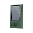 Ultrasonic Solar Cat Dog Repellent Fox Pest Scarer Deterrent Repeller