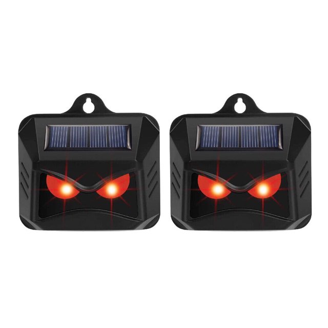 Ultrasonic Solar Repeller Cat Dog Repellent Deterrent Scarer Pest Fox