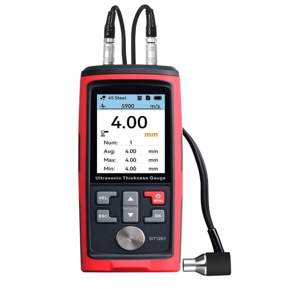 Ultrasonic Thickness Gauge: High-Precision Metal And s Thickness Measurement Instrument With Color Screen ,East to Read