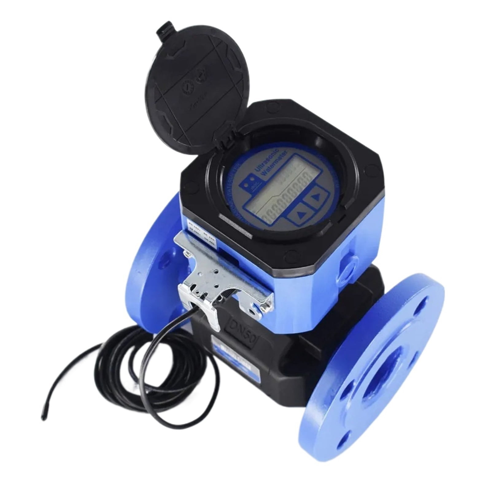 Ultrasonic Water Meter DN100 Add Pulse Output Battery Supply Flange ...