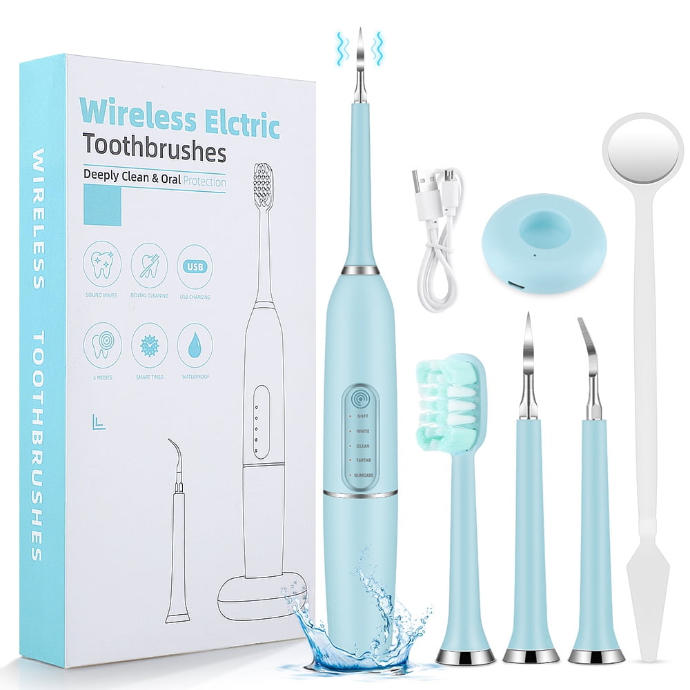 Ultrasonic dental calculus scaler oral teeth irrigator tartar calculus remover plaque stains cleaner remova teeth whitening