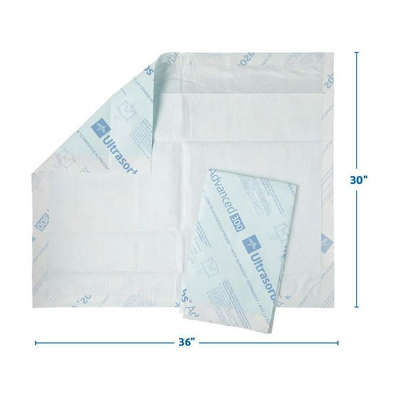Ultrasorbs Advanced Premium Underpads, 30"x36", Case of 70