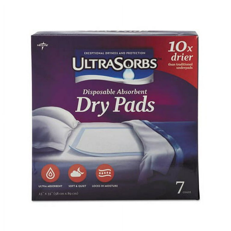 Ultrasorbs Disposable Dry Pads, 23 Ultrasorbs Disposable Dry Pads, 23